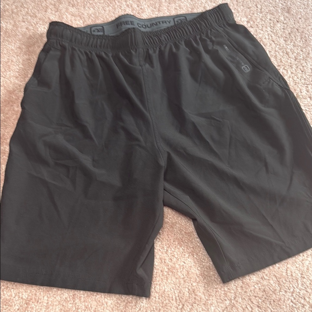 Free Country Men's Black Shorts
